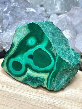🌑Raw Rough Malachite with Chrysocolla Slab🌑